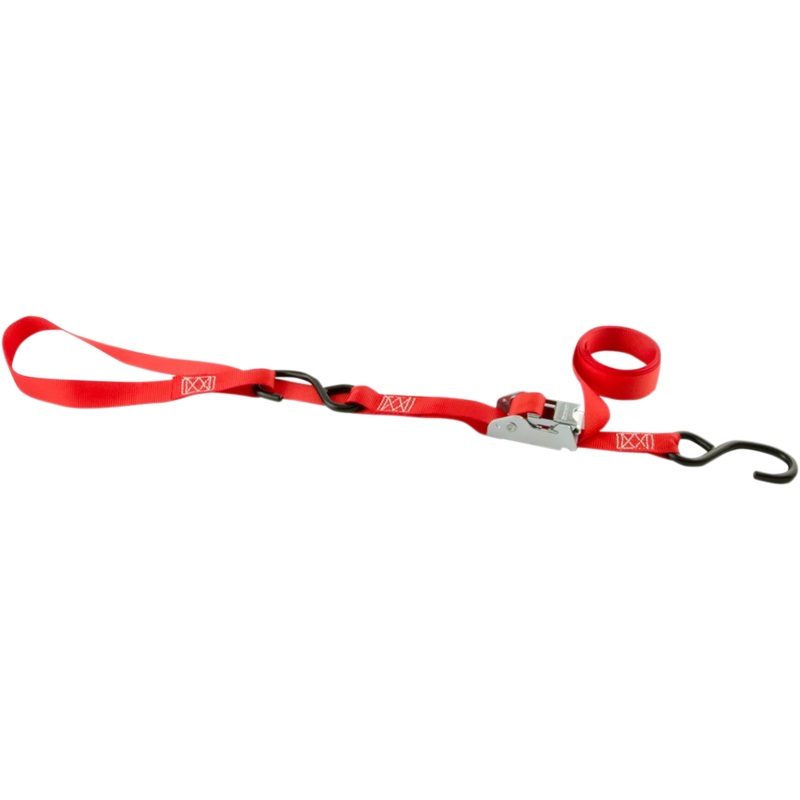Erickson Over-Center Buckle Strap – 1″ x 6′ – Red 05729