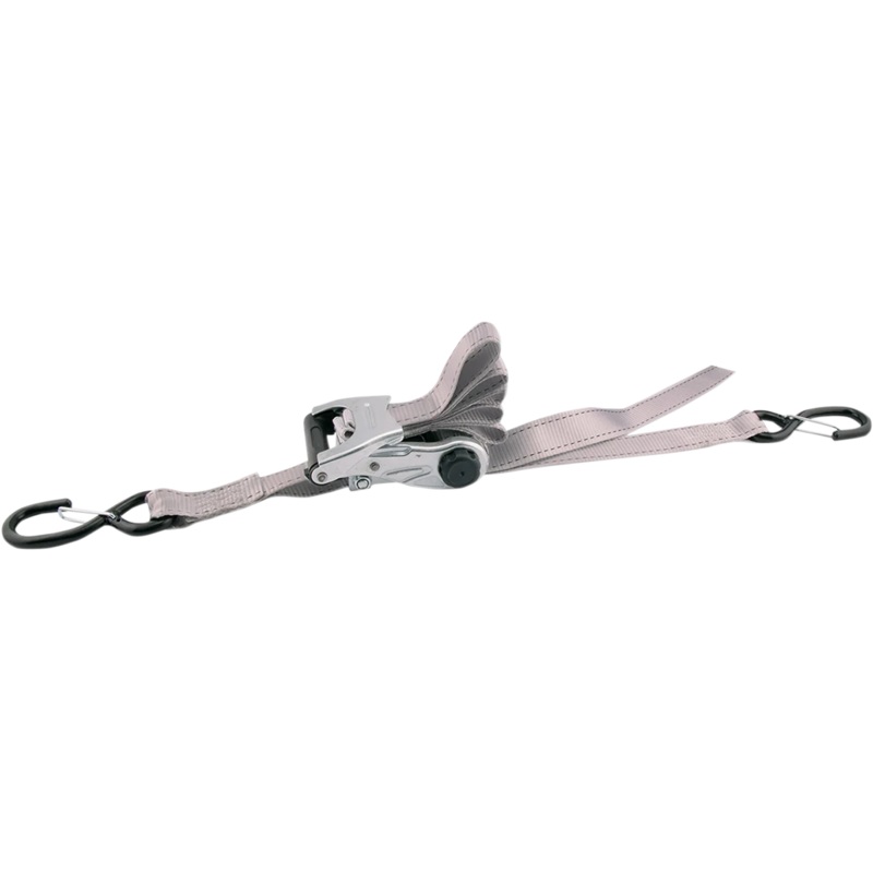 Erickson Ratchet Tie-Down – 1.25″ x 12′ – Gray 31353