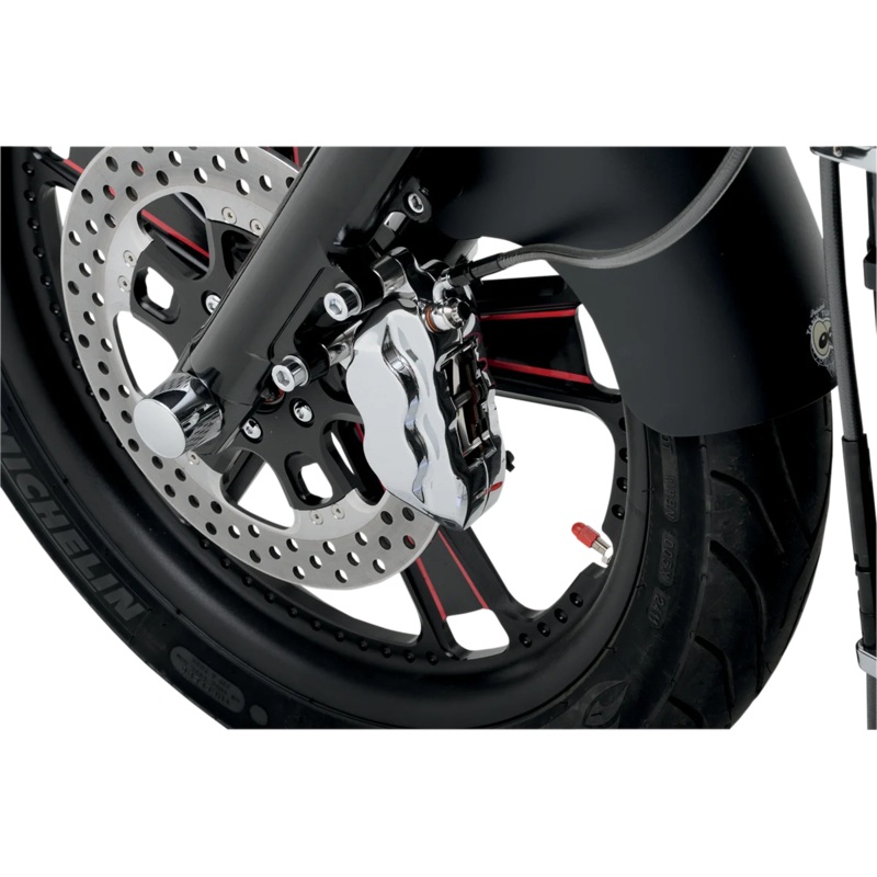 Hawg Halters Inc 4-Piston Caliper – Front – Chrome LHSCC501