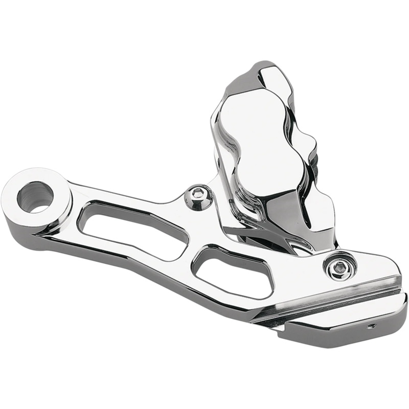 Hawg Halters Inc 4-Piston Caliper – Rear – Chrome RKSTCC500