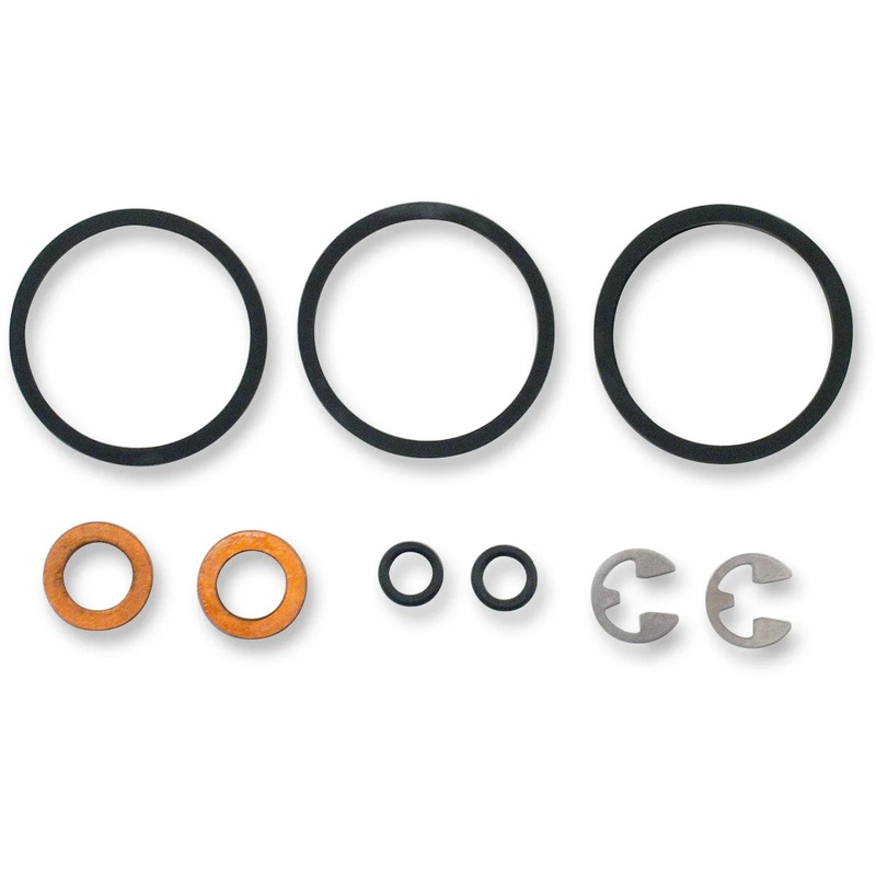 Hawg Halters Inc 4-Piston Caliper Rebuild Kit – Standard Bore HHI-101-002