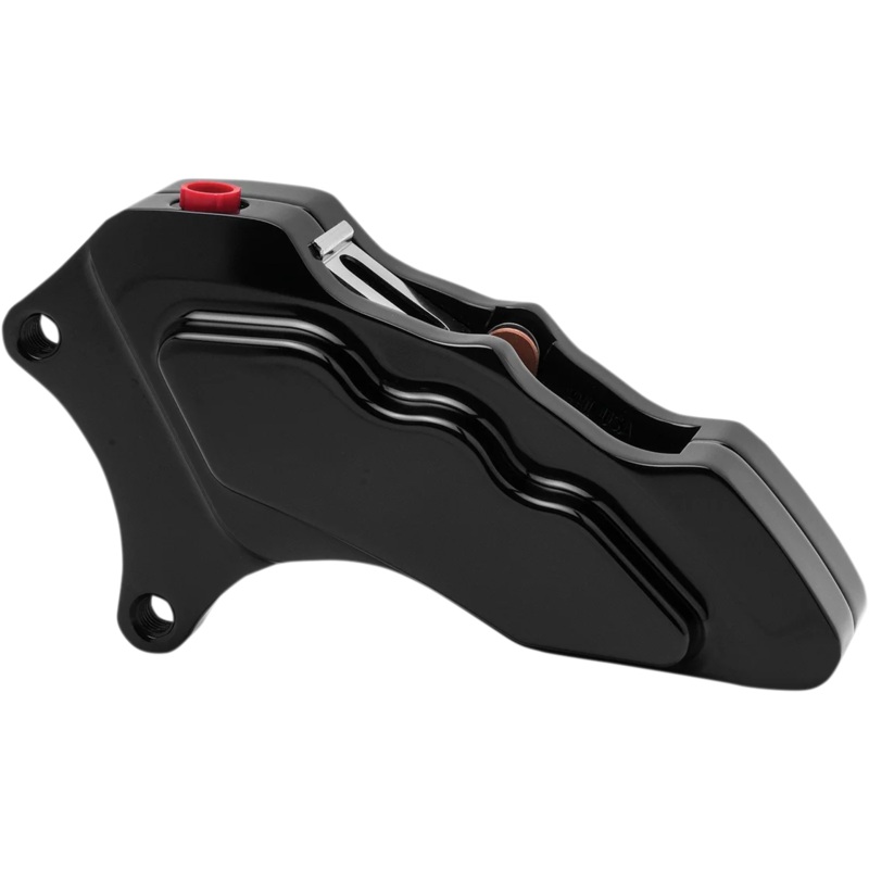 Hawg Halters Inc 6-Piston Caliper – Front – Black – 13″ LHSAB6013