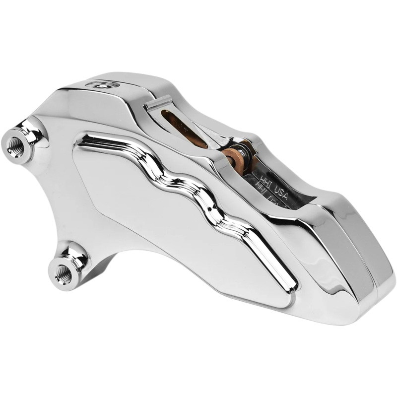 Hawg Halters Inc 6-Piston Caliper – Front – Chrome – 13″ LHSCC6013