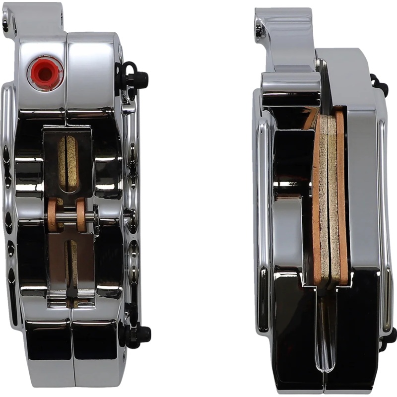 Hawg Halters Inc 6-Piston Dual Caliper – Chrome – 13″ FKDDCC6013