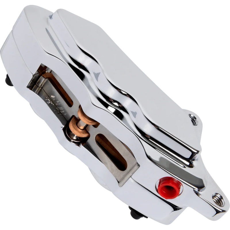 Hawg Halters Inc 6-Piston Front Caliper – ’00-’07 Big Twin LHSCC6001