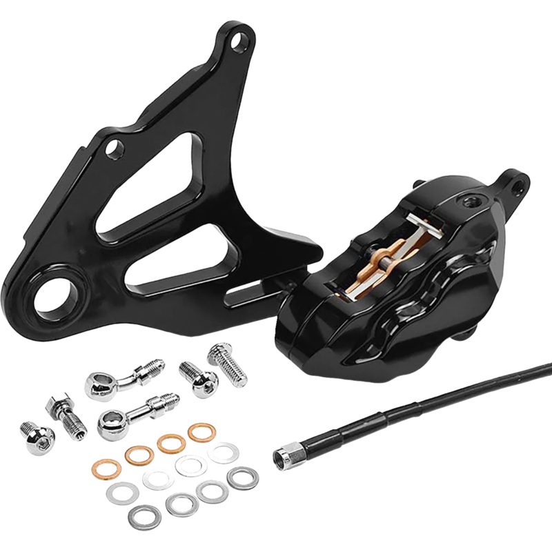 Hawg Halters Inc Rear Caliper – Black RKSTAB518