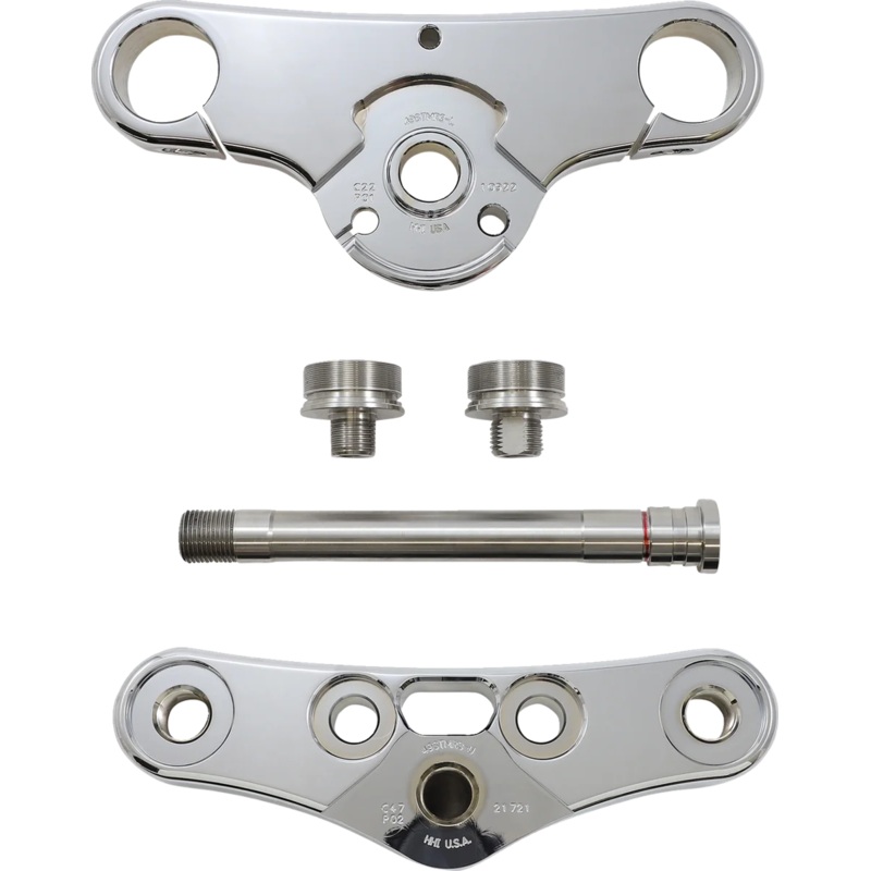 Hawg Halters Inc Triple Tree – 49 mm – Chrome 49WGCR3-ST18