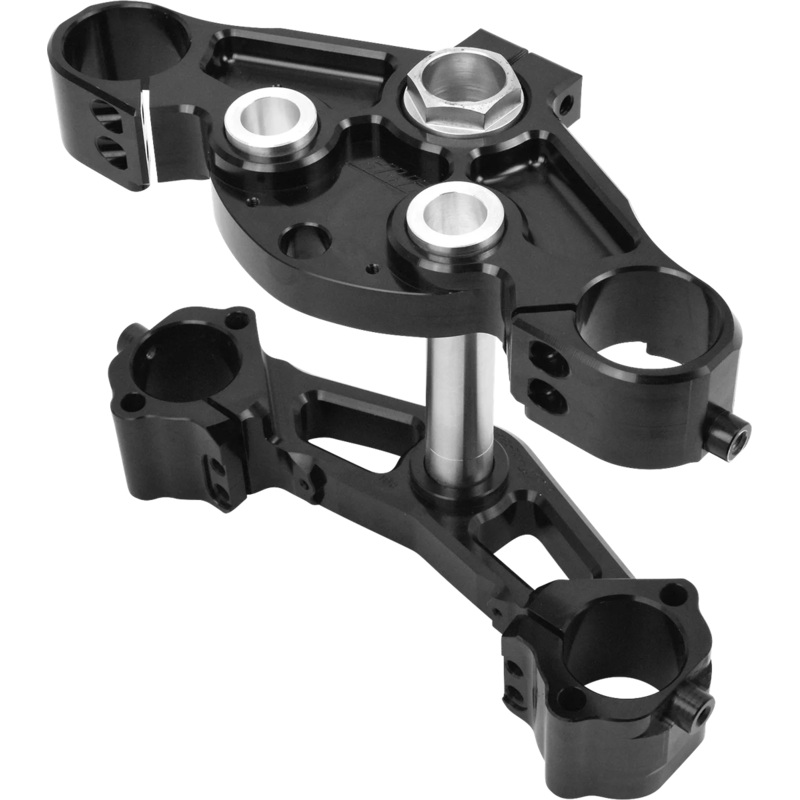 Hawg Halters Inc Triple Tree – 49 mm – Stock Replacement – Black 49FLAR3-SR14