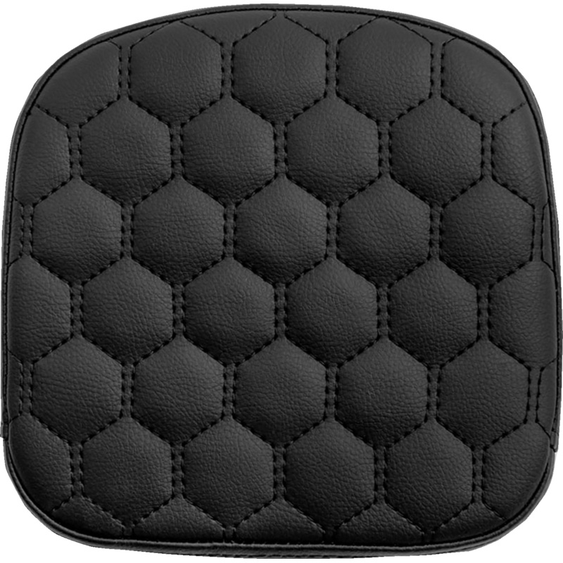 Saddlemen Sissy Bar Pad – Honeycomb – Black Stitching 040749