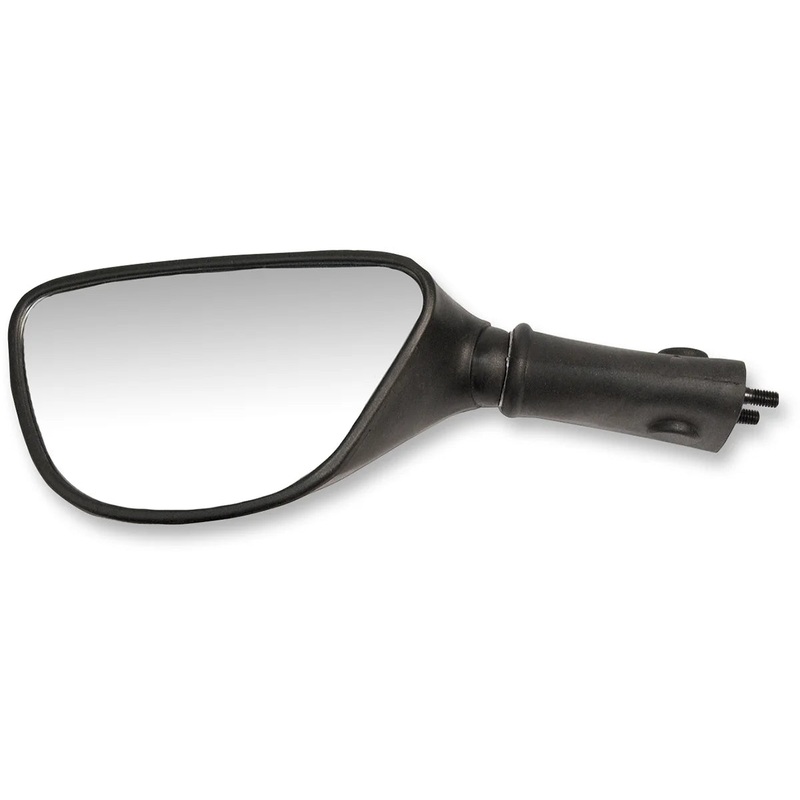 Emgo Mirror – OEM – Replacement – Side View – Oval – Black – Left 20-31502