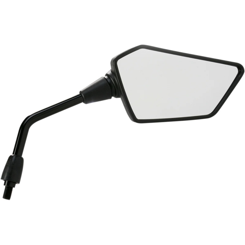 Emgo Mirror – Side View – Polygon – Black – Right 20-49221