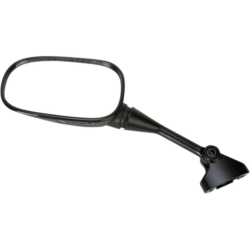 Emgo Mirror – Side View – Rectangle – Black – Left 20-37352
