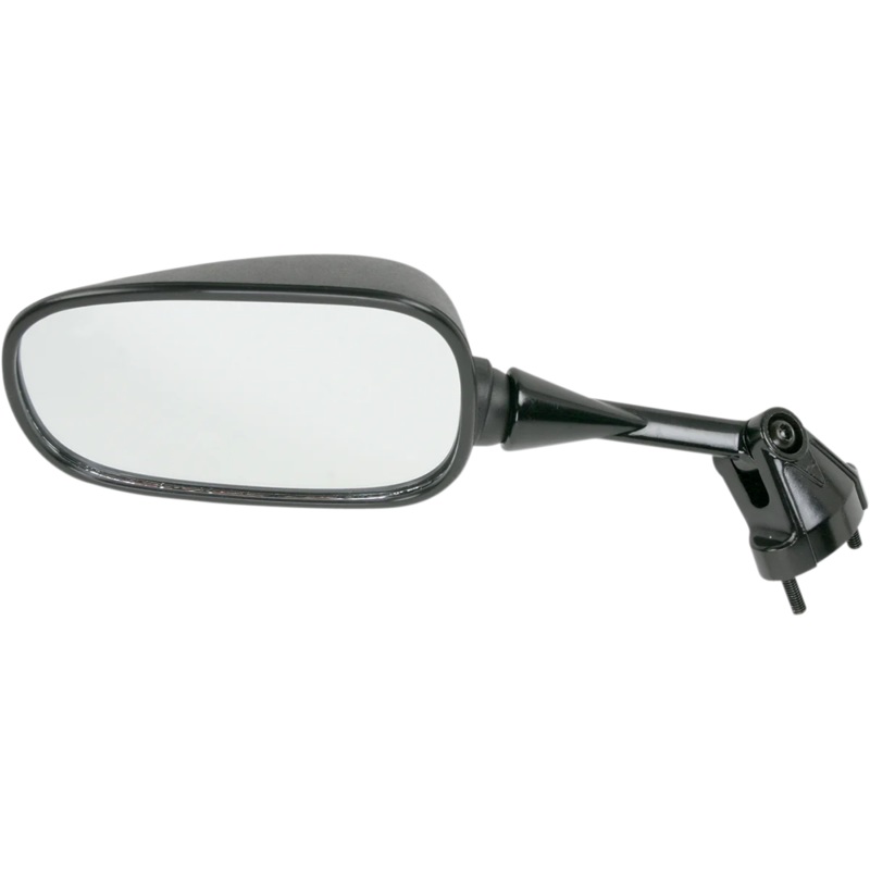 Emgo Mirror – Side View – Rectangle – Black – Left 20-43012