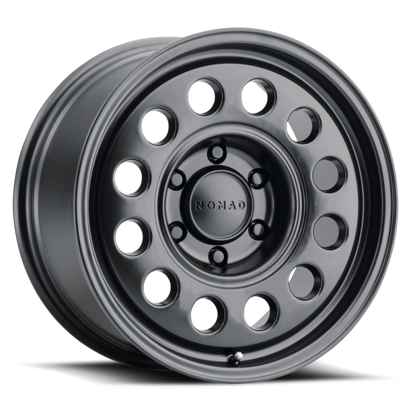 Nomad N501SB Convoy 17×8.5 / 6×139.7 BP / +25mm Offset / 106.1mm Bore – Satin Black Wheel