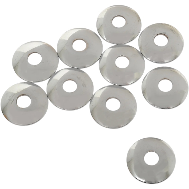 Eastern Motorcycle Parts Cup Washers – Chrome – 3/8″ ID K-2-937