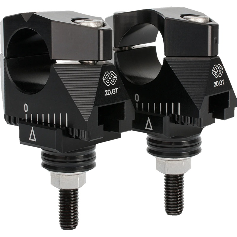 Gilles Tooling 2D.GT Risers – Black 2DGT-14