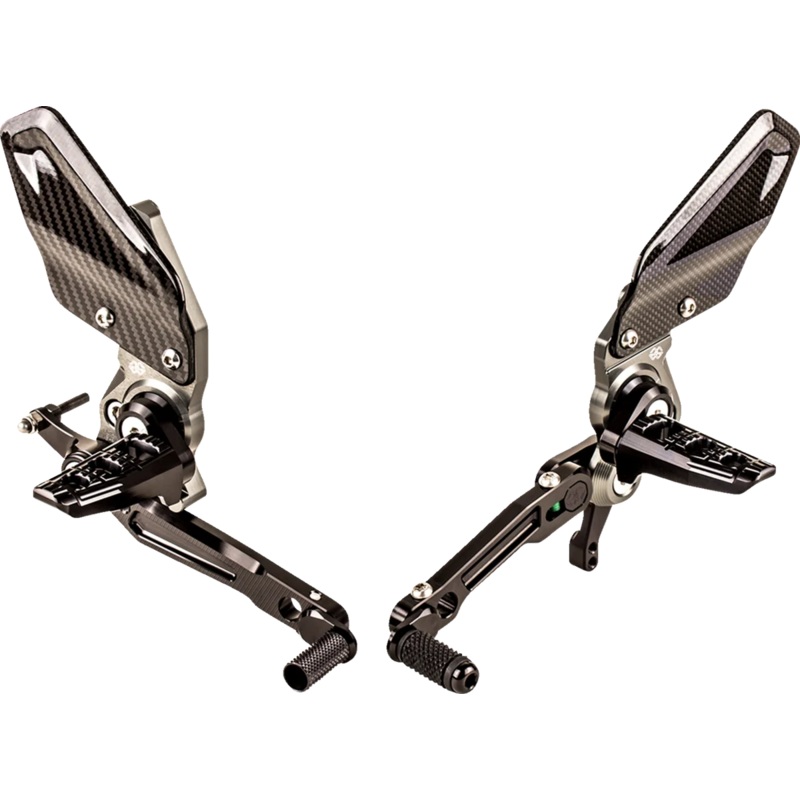 Gilles Tooling Adjustable Rearset – Chrome – Indian RCT10GT-IN01