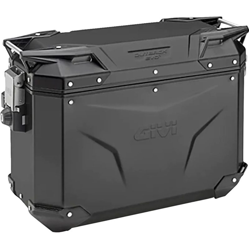 GIVI Outback Evo Side Case – Left – 37 Liter – Black OBKE37BLA