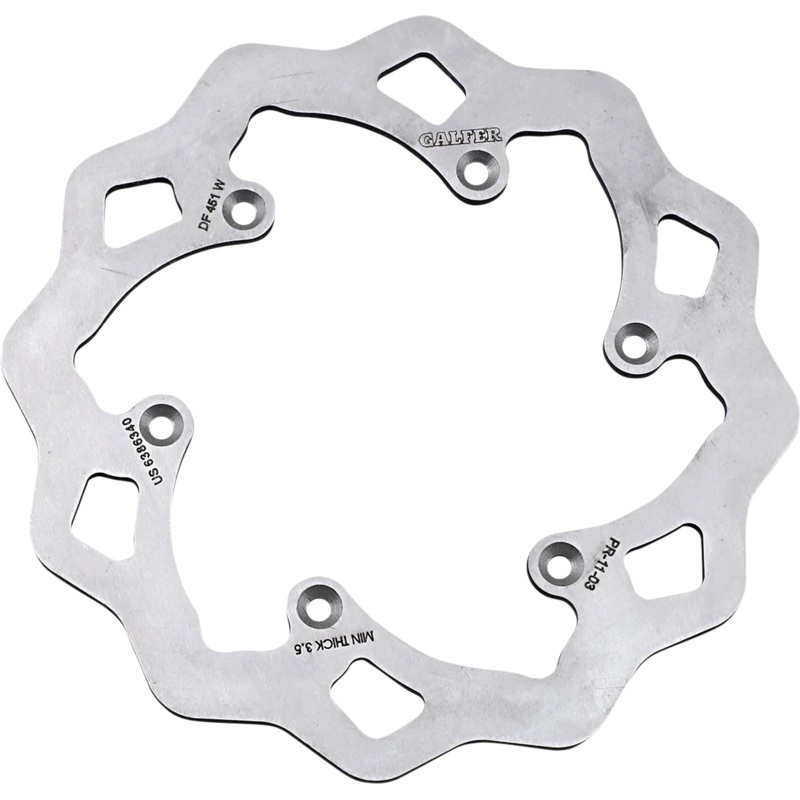 Galfer Brakes Wave Rotor – Rear – Yamaha DF451W