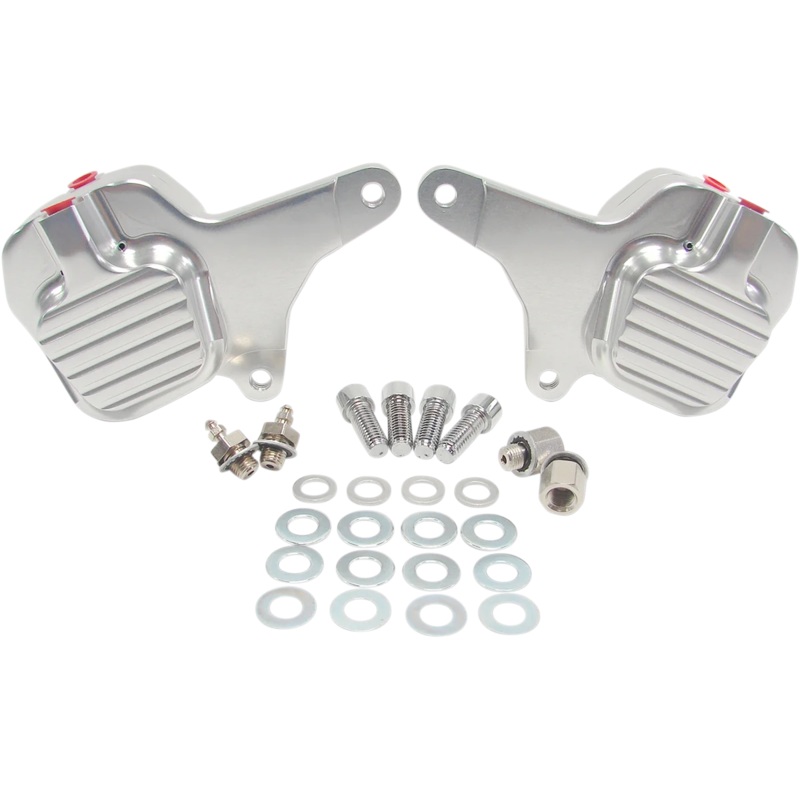 GMA Engineering Front Caliper – Dual Disc – Clear Anodized GMA-200FDD
