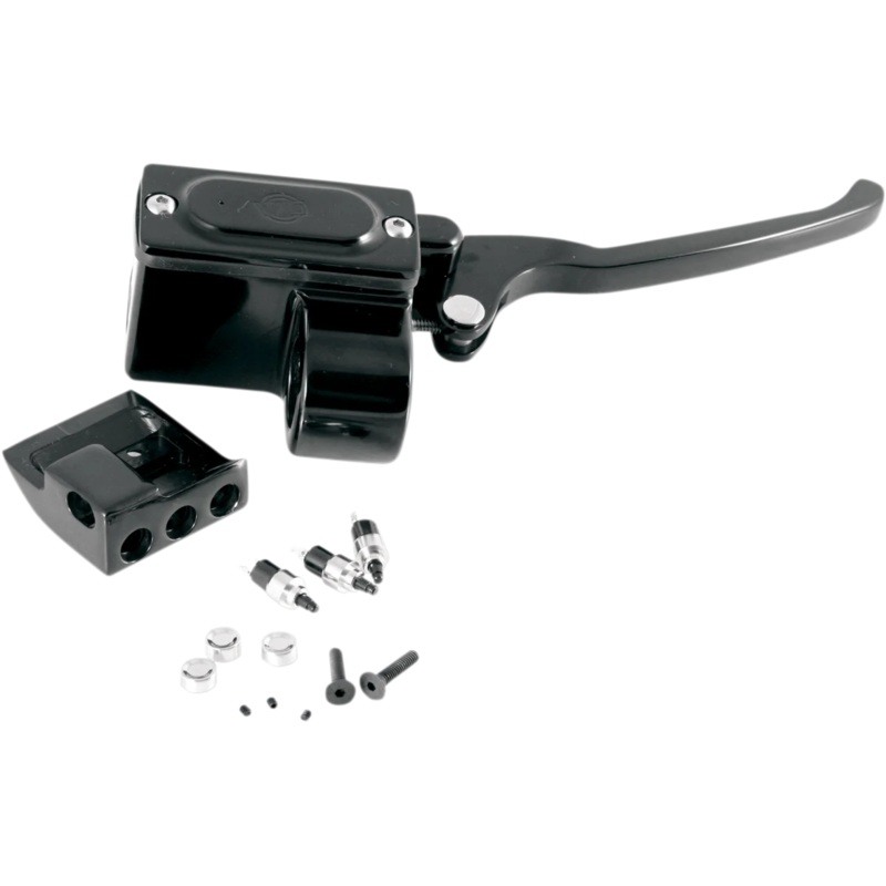 GMA Engineering Master Cylinder Assembly – 5/8″ – Switch – Black GMA-HB-5-B