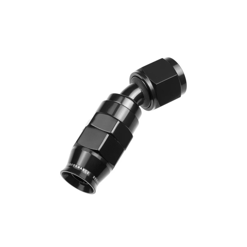 Redhorse Performance 10AN 30 Degree PTFE Reusable Hose End Black 1230-10-2
