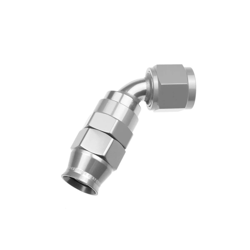 Redhorse Performance 6AN 60 Degree PTFE Reusable Hose End Clear 1260-06-5