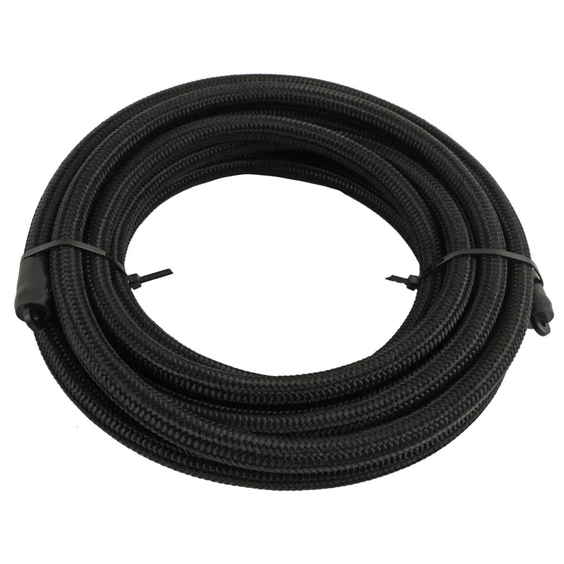 Redhorse Performance 6AN Premium 235 Series E85 Nylon Hose 15ft BLK 235-06-15
