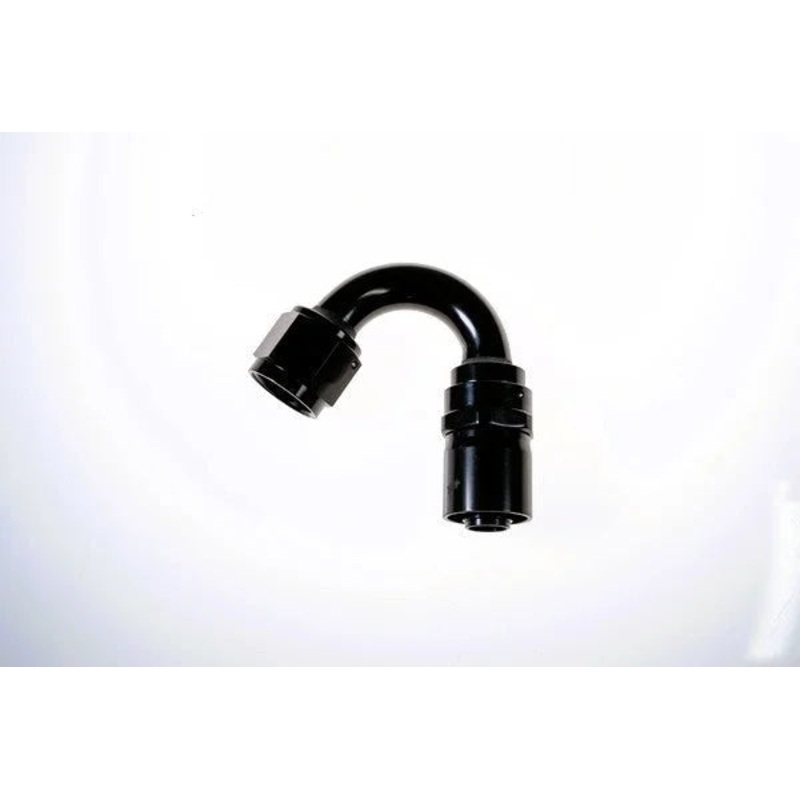 Redhorse Performance 10AN 150Deg Crimp Hose End Black 7152-10-2