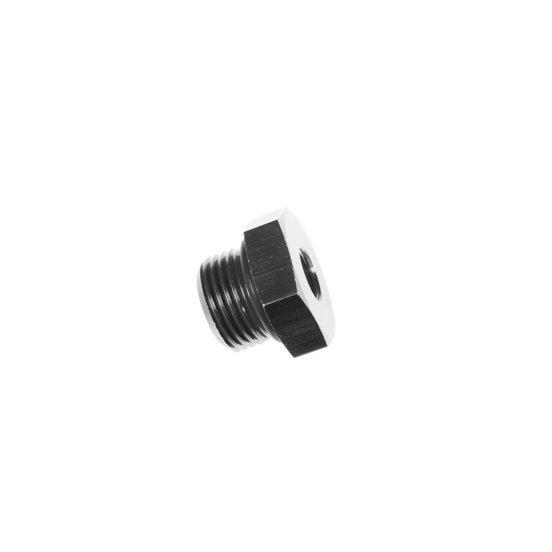 Redhorse Performance 12 ORB Port Plug with 1/8in NPT Female Black 8148-12-2