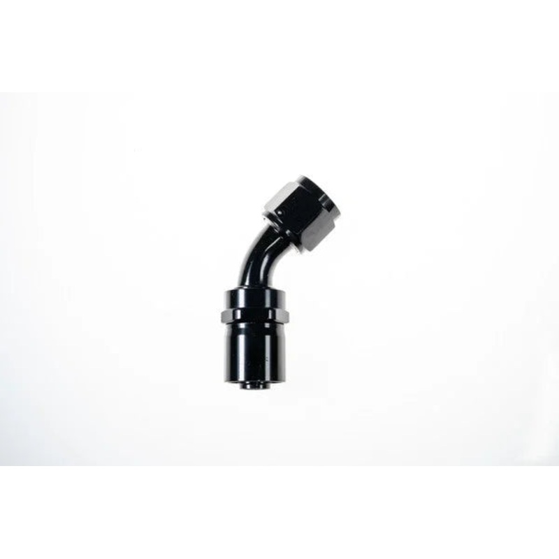 Redhorse Performance 12AN 45Deg Crimp Hose End Black 7042-12-2