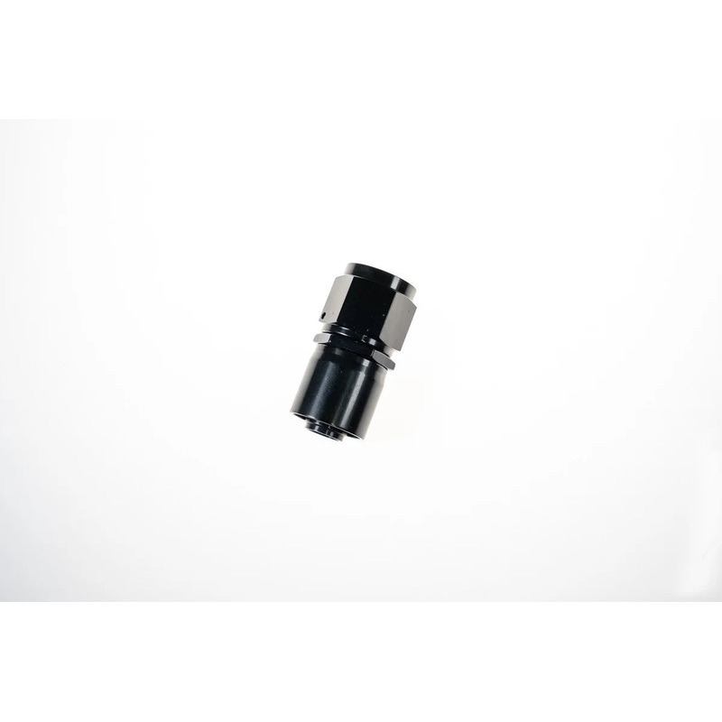 Redhorse Performance 12AN Straight Crimp Hose End Black 7002-12-2