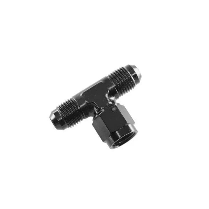 Redhorse Performance 4AN Tee with Female Swivel on Branch Black 827-04-2