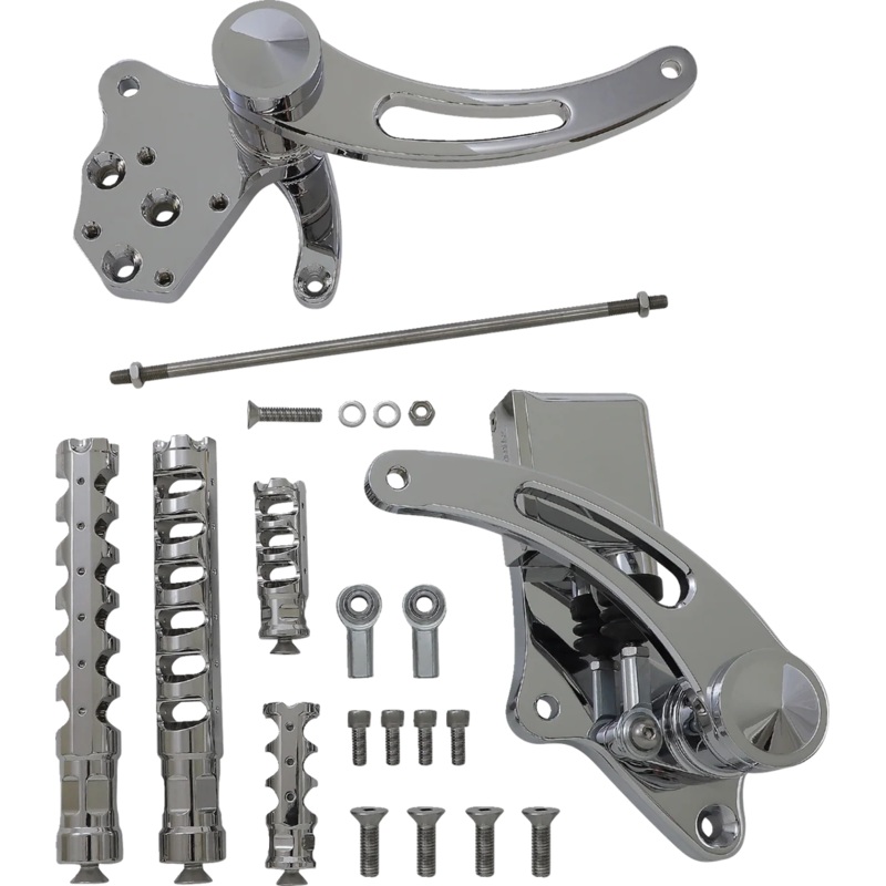 Accutronix Forward Control – Chrome – Slotted FC103-KSAKC