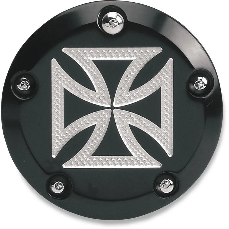 Accutronix Points Cover – Maltese Black – Twin Cam C1605-CB