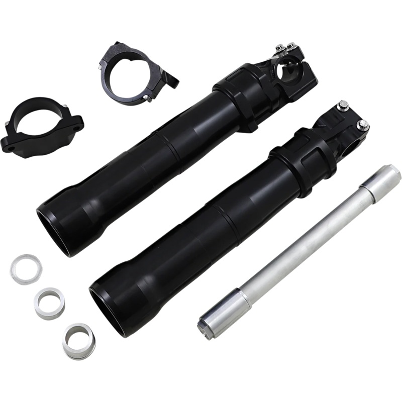 Alloy Art Fork Legs – 49 mm – Lower – Black Anodized 49LLFL-2ABS