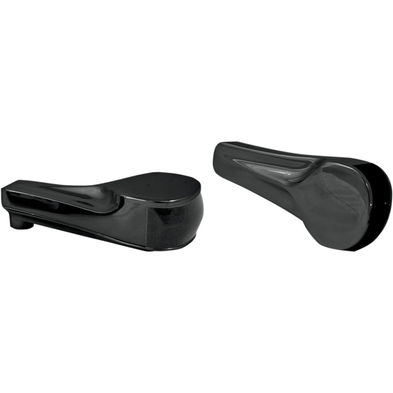 Alloy Art LED Front Turn Signals – Finned – Black RGFS2-2