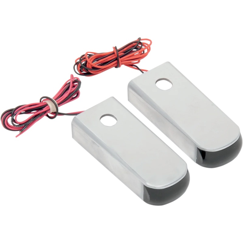 Alloy Art LED Strut Light – – Raw Red/Smoke SSL-2R