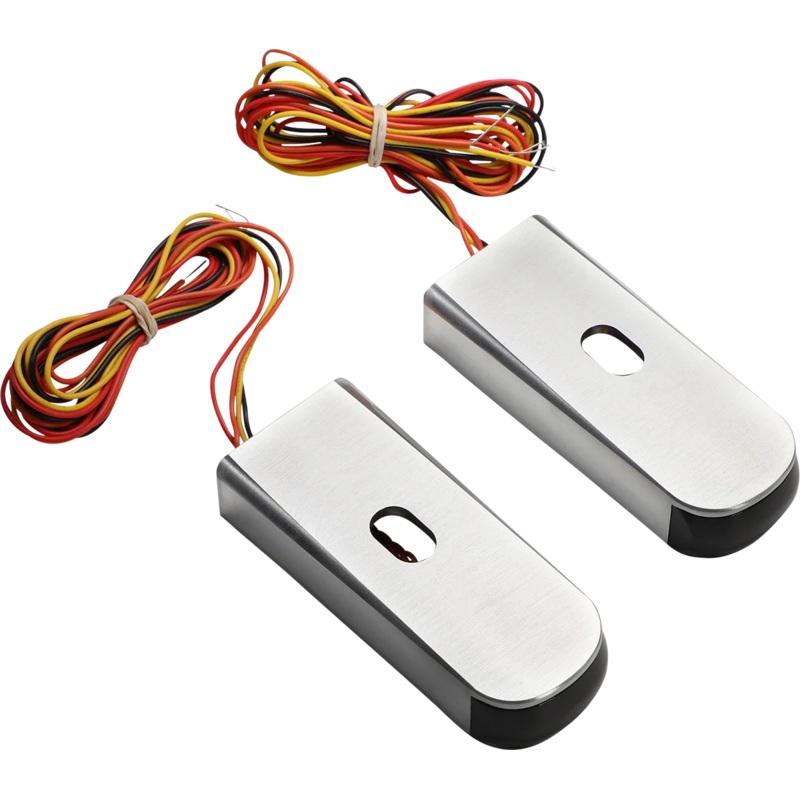 Alloy Art LED Strut Light – Red/Raw ’06-’17 FXD DSL8-2R