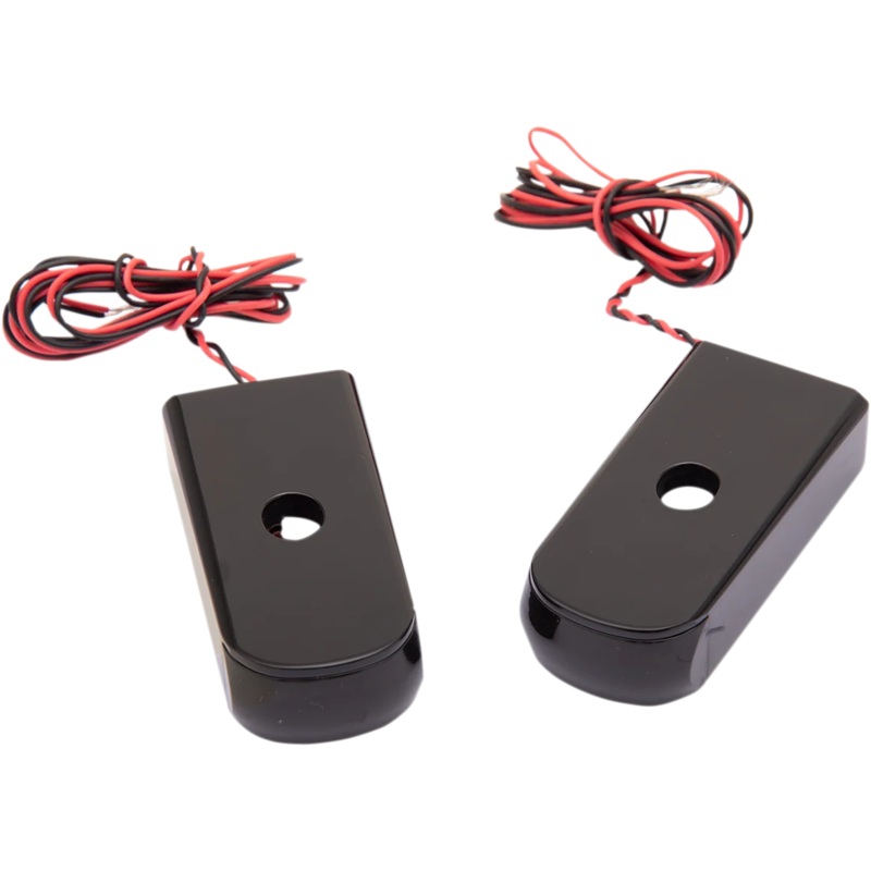 Alloy Art LED Strut Light – Smoke/Red Black 18ST SSL-SB-2B