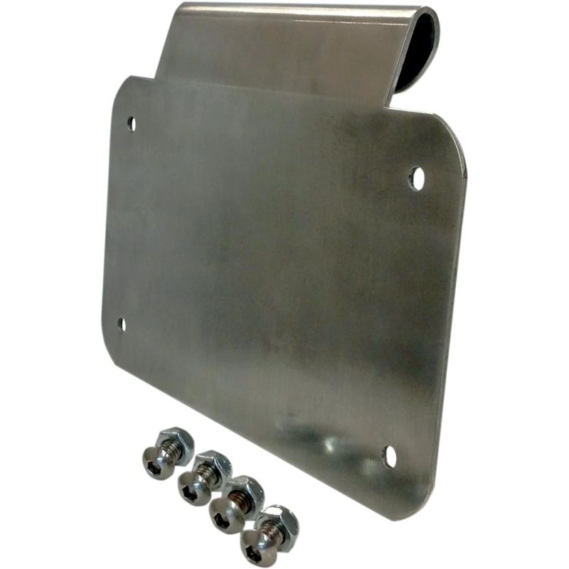 Alloy Art License Plate Mount – Burnished Aluminum LD-2