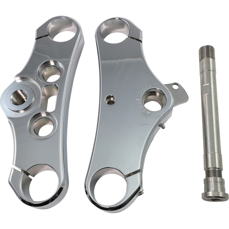 Accutronix Elite Triple Tree – 49 mm – Chrome – 3 Rake TWD349-ESC