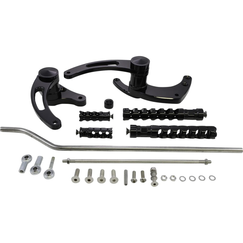 Accutronix Forward Control – Black – Slotted FC102-SSAKB