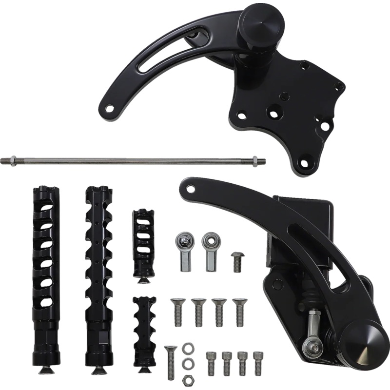 Accutronix Forward Control – Black – Slotted FC106-SSAKB