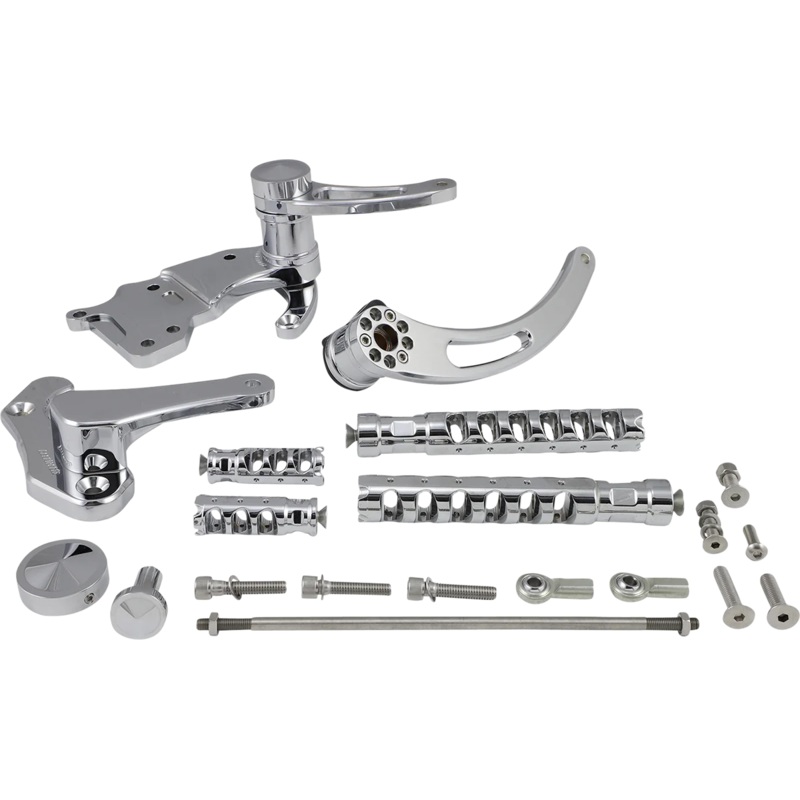 Accutronix Forward Control – Chrome – Slotted FC305-SSAKC