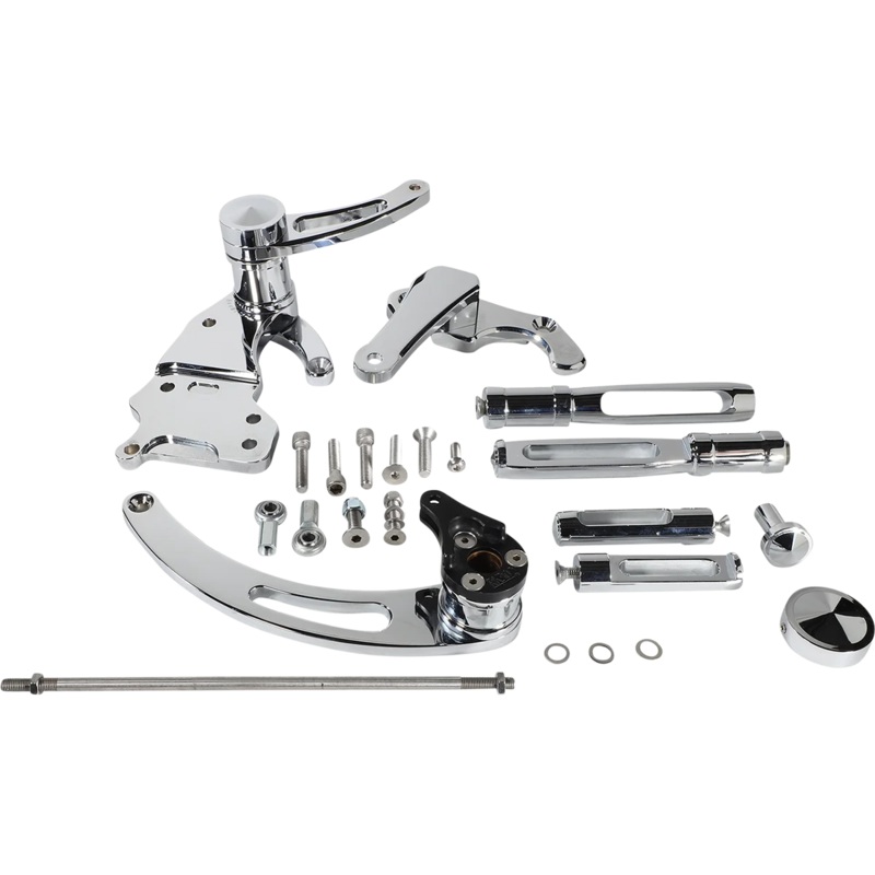 Accutronix Forward Control – Chrome – Slotted FC405-SSC