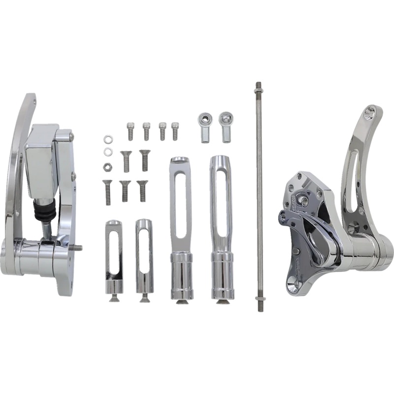Accutronix Forward Control – Slotted – Chrome FC103-SSC