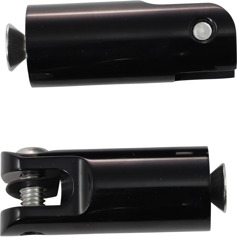 Accutronix Front Footpeg Mounts – Black FPMT200-B