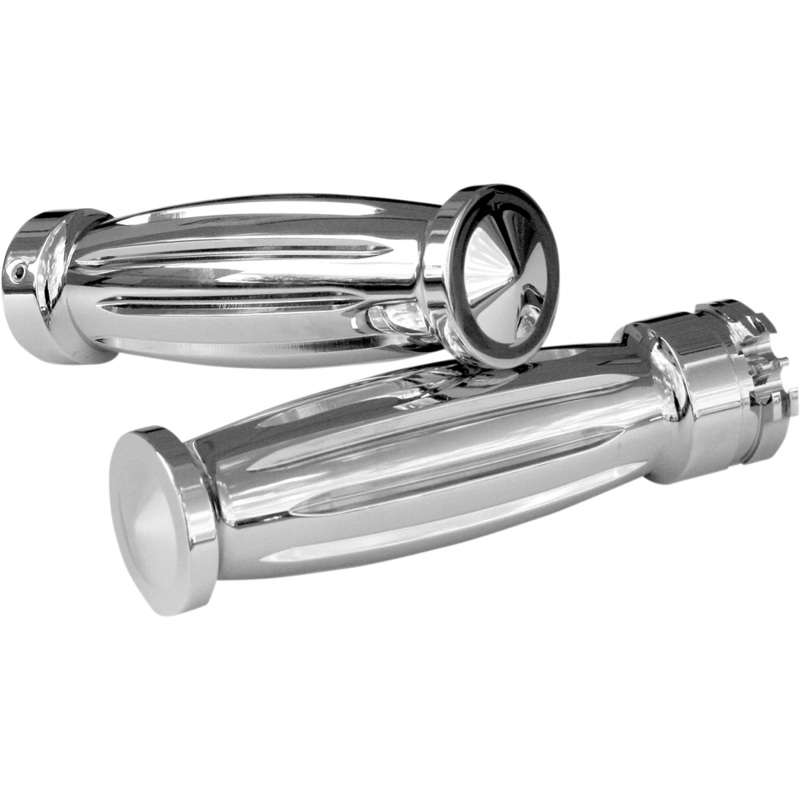 Accutronix Grips – Diamond – Cable – Chrome GR100-IC