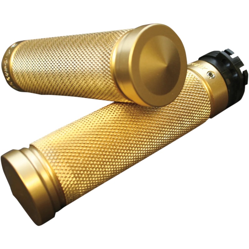 Accutronix Grips – Knurled – Brass GR100-K5